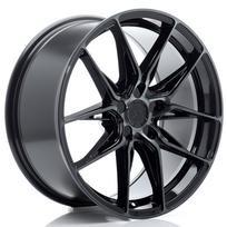 JR Wheels JR44 18x8 ET30 5x112 Black Machined Alloy Wheel
