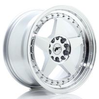 JR Wheels JR6 17x9 ET25 5x114/120 Silver Machined Face Alloy Wheel