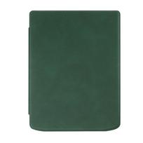 7.8inch e-Reader Case Auto Wake Sleep Ultra Slim Filio Cover Soft Shockproof Protective Shell for PocketBook InkPad 4/Color 2/3 tamsiai žalia spalva