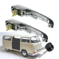 Automobilio išorinės durų rankenėlės VW T2 Type 2, 1969-1979 m., 211837205N gray