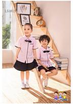 Children's Day Summer Short Sleeve School Uniform Set for Kindergarten & Primary School 140 cm