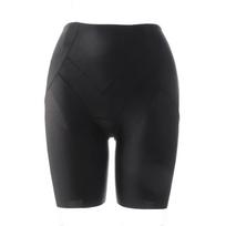 Mid-Rise Tummy Control Body Shaping Pants with Butt Lift and Anti-Exposure Feature L 95-110 lbs