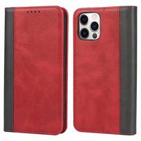 Applicable to iPhone14 mobile phone leather case, Google 7A calf pattern splicing contrasting color card wallet Samsung S23 iphone 14 Pro Max