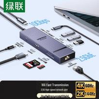 Ugreen Type-C 9-in-1 USB Hub with 2.5G Ethernet, 4K HDMI, 100W PD