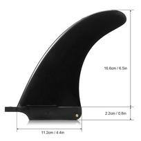 Single Fin Central Fin Nylon Longboard Surfboard Paddleboard Fin 6.5   Celsius 7.5   Celsius 8   Celsius 9  Celsius 10