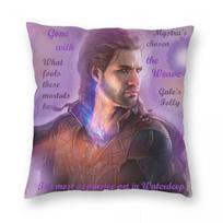 Gale Waterdeep Baldur'S Gate 3 Square Pillowcase Polyester Linen Velvet Pattern Decor Pillow Case Sofa Seater Cushion Case 18 Peach skin 18*18(CM)-1Pcs