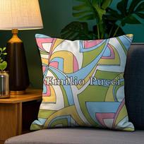 Fashion E-Ee-Emilio Logo P-Pucci Pillow Case Plush Fabric Soft Double Sided Print Sofa Cushion Cover Throw Pillow Covers Peach skin 18*18(CM)-1Pcs