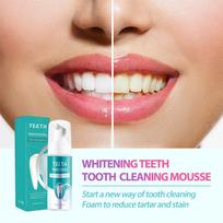 Clean White Teeth Fresh Breath Foam Teeth Cleaner Toothpaste One Size