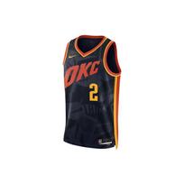 Nike raidės spaudinys laisvas kasdienis krepšinio liemenė City Edition gerbėjo marškinėliai vyriški viršutiniai drabužiai juoda raudona DX8513-421 XL