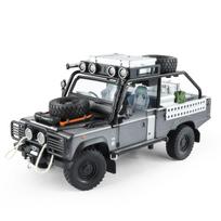 1/24 Dominuojantis Land Rover Defender Guardian 110 Off-road Transporto priemonės Lydinio Modelis, Išskirtiniai Stalo Papuošalai, Kalėdinės/Gimtadienio Dovanos pilka
