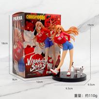 15CM Anime GRANDININIO PJŪKLO ŽMOGUS figūrėlė POWER Sėdinti pozicija Anime modelis Žaislai Dovanos Kolekcija Dekoratyviniai papuošalai PVC With box