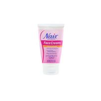 Nair, Depiliacinis kremas, Drėkinamasis veido kremas, Viršutinei lūpai, smakrui ir veidui, 2 oz (57 g)