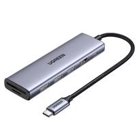Ugreen USB-C Hub with HDMI, Card Reader, and PD100W Charging