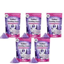 (5vnt)1-5x Fizzclean Tualeto putų valiklis, Galingas Insta-Action Fizzclean Valymas