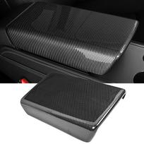 For Tesla Model 3 Model Y 2019 2020 2021 2022 2023 Car Carbon Fiber Style Trim Armrest Protective Cover Armrest