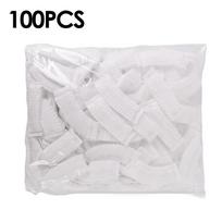 100PCS Non-wovens Vacuum Cleaner Filter Mesh Mesh Dust-proof Dust Collection Filter Disposables Durable Filter Cover Accessories 100pcs white