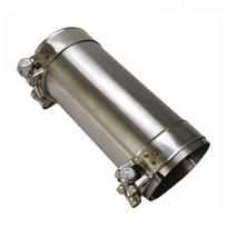 35mm-80mm Exhaust Pipe Connector Tube Adapter Joiner Sleeve Clamp Tube Pipe Connector Joiner length 100mm-120mm ID 35mm
