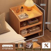 Modern Bedside Storage Cabinet for Bedrooms and Rentals