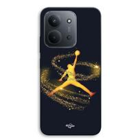 Case For Xiaomi Redmi 15C 5g Jordan logo golden shooting star Maniacase juoda