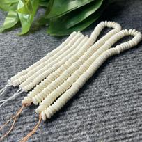 Natural Yak Bone Star-Moon Vajra Beads, DIY Buddhist Accessories, 6x2mm/8x2mm. 6*2 [108 pieces]