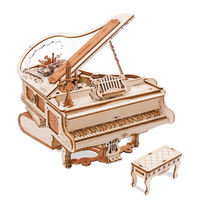 3D Medinis grojantis konstruktorius „Magiškas pianinas“