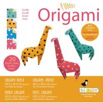 Linksmas Origami - Žirafos, didelis