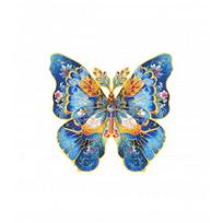 Medinė dėlionė drugelis „Morpho Helena“
