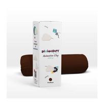 PIXIMAKEY Rudos spalvos modelino ritinys 1 kg