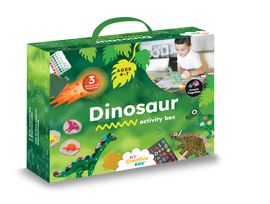 Dinozauro mažoji kūrybos veiklų dėžutė