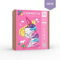 CONNETIX Blizgantis vienaragio rinkinys (56 vnt.)