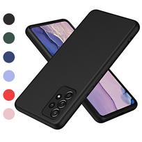Liquid Silicone Phone Case For Samsung Galaxy A52 A52S A72 A12 A22 A32 A42 A13 A23 A33 A53 A73 Shockproof Cover Cases A33 5G