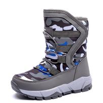 Kids' Waterproof Winter Boots - Warm Snow Boots for Boys & Girls 32