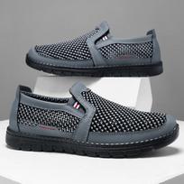 Men's Sneakers 2026 Summer New Mesh Breathable Non Slip Casual Shoes Lightweight Comfortable Fashion Vintage Vulcanized Shoes 39