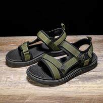 Summer Fashion Korean Large Men's Adult Sandals Outdoor Leisure Versatile Trendy Lightweight Breathable Durable Beach Sandals 40