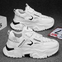 High Quality Men's Platform Sneakers Fashion Breathable Versatile Sports Running Shoes Comfortable Walking Shoes Casual Sneaker 39