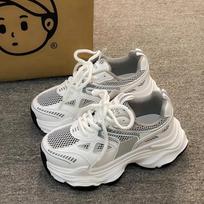 Women Platform Sneakers Autumn Winter New Height Increase Outdoor Non Slip Vulcanized Shoes Comfortable Plush Warm Casual Shoes 35