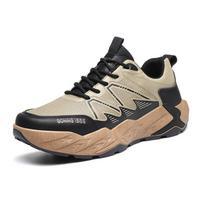 Men's Korean trend hiking shoes four season light non-slip breathable casual sports shoes fashion youth Joker city walking shoes 39