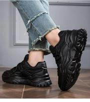 Leisure Thick White Shoes for Women's Shoes Sneakers 35