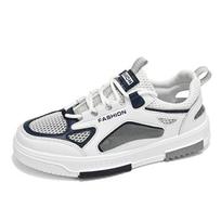 Mens Walking Shoes Summer Breathe Mesh Sports Leisure Sneakers Fashion Flat Street Lightweight Flat Skate Shoes for Man 39
