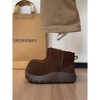 Women's Large Size Soft Elastic Winter Warm Cold Padded Snow Boots Non-slip Wear-resistant Outdoor Casual Sneakers Cotton Boots 35