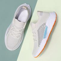 New Summer Mesh Breathable Women's Sports Shoes Lightweight Anti Slip Comfortable Women's Running Shoes 35
