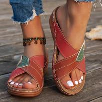 New European Design Flip Flops - Plus Size Women's Comfortable Soft Sole Sandals for Versatile Casual Wear 36