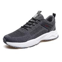 Large Size Lightweight Breathable Out Casual Sport Shoes In Mesh Men Sneakers 45