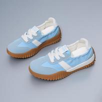Women Sports Shoes German Training Shoe Series Summer White Small Soft Sole Breathable Forrest Gump Shoes Women's Sports Casual Canvas 36