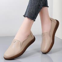 Women's Comfort PU Leather Penny Loafers Casual Slip-On Lightweight Walking Flats Driving Moccasins Boat Shoes for Women Business  Work Dress Shoes 35