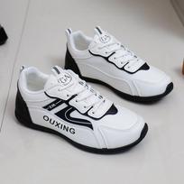 Women's Fashion Sneakers Outdoor Lace-Up Non-slip Running Shoes Lightweight Comfortable Casual Breathable Walking Sport Shoes for Women 35