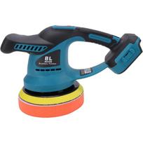 21V Cordless Car Buffer Polisher Kit, 6 Inch Orbital Polisher with 6 Variable Speeds, Brushless Motor, LED Display for Polishing Waxing Sanding mėlyna