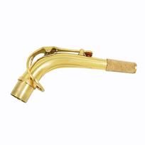 IRIN Alto Saxophone Neck 24.5mm Brass Alto Sax Bent Neck Vintage Red Copper Bronze Pro Woodwind Instrument Part Accessories