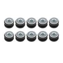 6MM Rubber Grommets for Motorcycle Fairings for Yamaha R1 R6 R3 R25 YZF600 For Honda CBR 650 600 CBR500R For BMW For Kawasaki