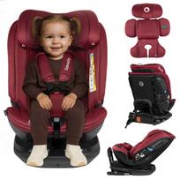 Lionelo Bastiaan RWF i-Size Red Burgundy automobilinė kėdutė, 0-36 kg, 100-150 cm, raudonas